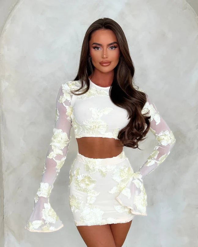 Minora | Floral Mini Dress