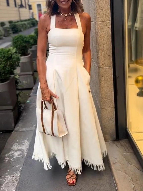 Monaco White Grace Dress