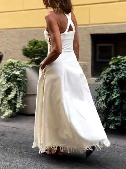 Monaco White Grace Dress