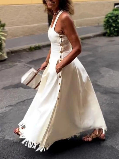 Monaco White Grace Dress